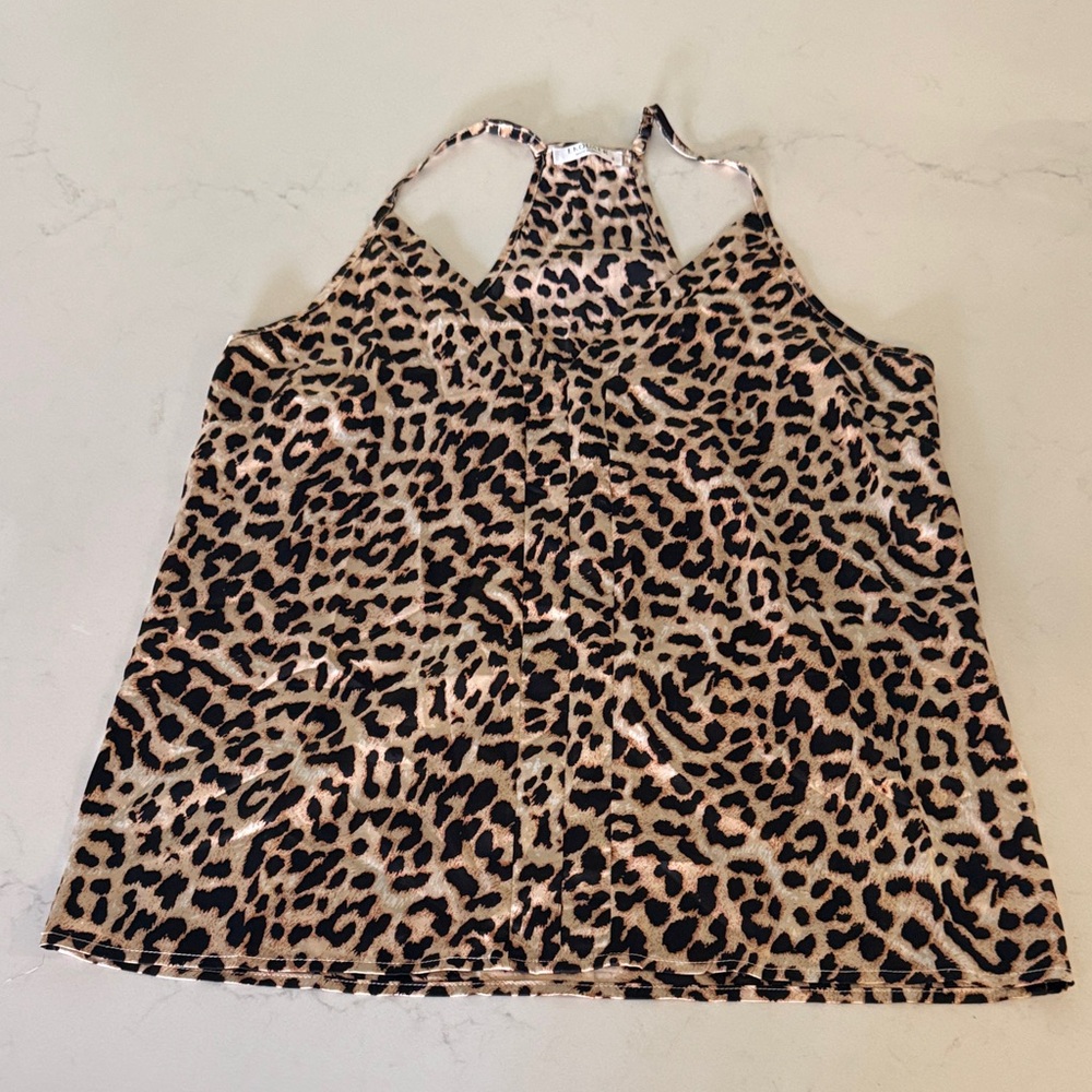 Leopard Print Tank Top